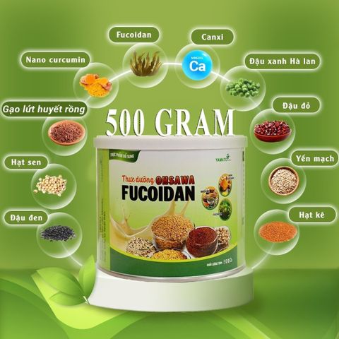 Thực Dưỡng Ohsawa Fucoidan - Ngũ Cốc Dinh Dưỡng Chính Hãng 500g - Hỗ Trợ Sức Khỏe Từ Fucoidan Nhật Bản