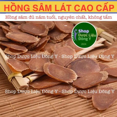 Hồng Sâm Hàn Quốc Thái Lát 100g - Thực Phẩm Khô Từ Nhân Sâm Nguyên Chất, Giàu Dinh Dưỡng và Hương Vị Tự Nhiên