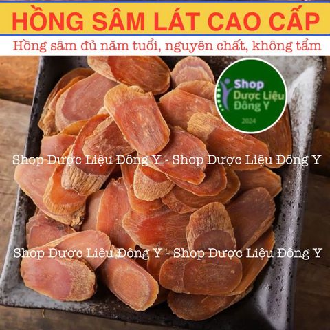 Hồng Sâm Hàn Quốc Thái Lát 100g - Thực Phẩm Khô Từ Nhân Sâm Nguyên Chất, Giàu Dinh Dưỡng và Hương Vị Tự Nhiên