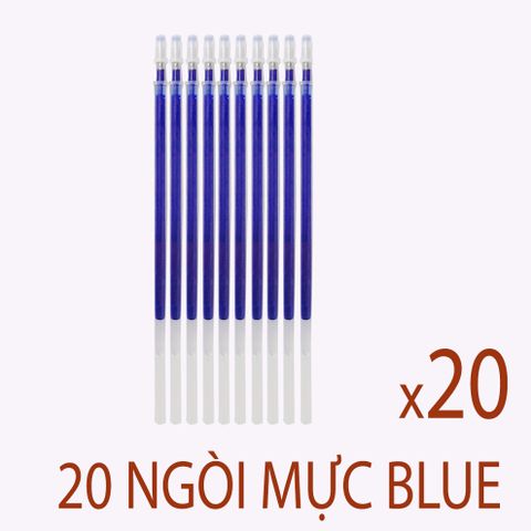 Ngòi Mực Blue Đậm 0.5mm - Ngòi Chép Kinh Chuyên Dụng, Mực Chống Nhòe Tốt Nhất Cho Ghi Chép Sách, Đồ Nghệ Thuật