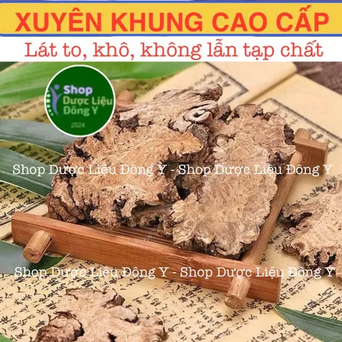 Xuyên Khung Thái Lát 100g - Thực Phẩm Khô Cao Cấp Chữa Nhức Đầu, Giải Độc, Nhiều Dược Chất Tốt Cho Sức Khỏe