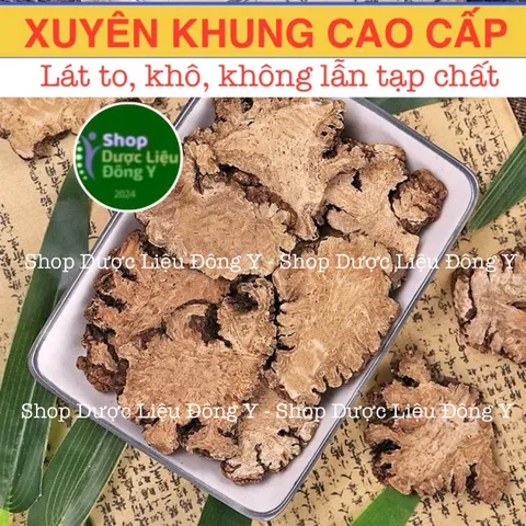 Xuyên Khung Thái Lát 100g - Thực Phẩm Khô Cao Cấp Chữa Nhức Đầu, Giải Độc, Nhiều Dược Chất Tốt Cho Sức Khỏe