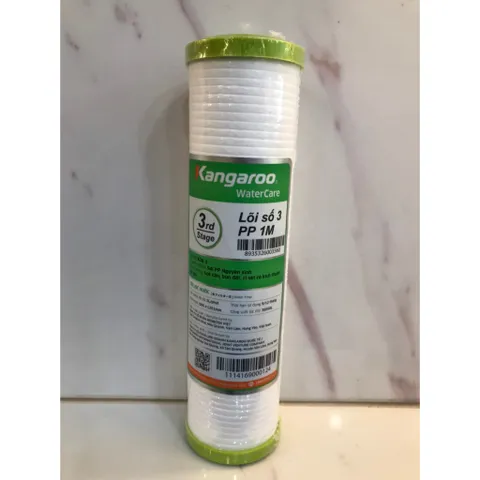 Lõi Lọc Nước Kangaroo 1,2,3 - Hàng Chính Hãng, Lọc Cặn, Bùn Đất, Rỉ Sét, Giải Pháp Nước Sạch Cho Gia Đình