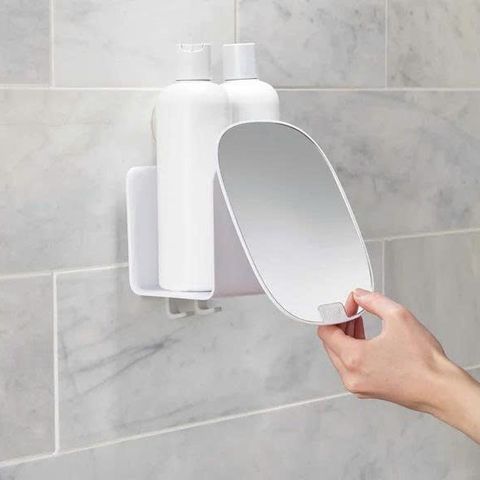 Kệ nhà tắm Joseph Joseph 70547 EasyStore™ - Kệ đựng đồ phòng tắm thông minh có gương gập, thiết kế tiện dụng và dễ lắp đặt.