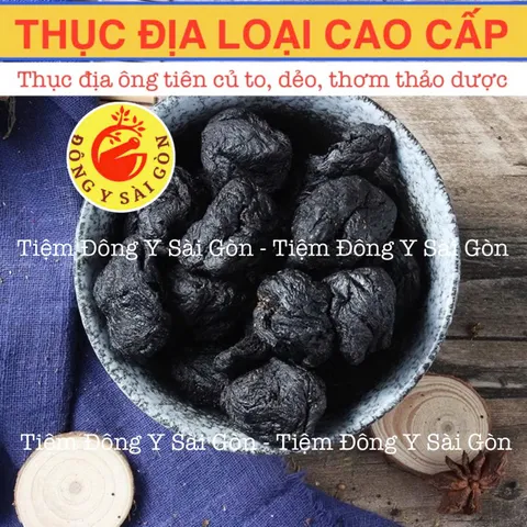 Thục Địa Sấy Khô 100g - Nguyên Liệu Nấu Ăn Cao Cấp, Thơm Ngon, Bổ Dưỡng Sức Khỏe Cho Người Tiểu Đường, Bệnh Suy Nhược