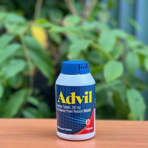 Viên uống giảm đau hạ sốt Advil 200mg - Hỗ trợ nhanh chóng đau nhức và cảm cúm, 360 viên của Mỹ, dùng cho người lớn và trẻ từ 12 tuổi