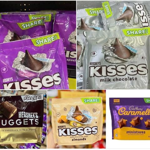 Socola Hershey’s Đặc Biệt 283g - 306g Hương Vị Đa Dạng Ngọt Ngào - Món Quà Tuyệt Vời Cho Dịp Đặc Biệt