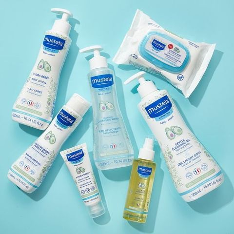 Sữa Tắm Gội Da Thường Gentle Cleansing Gel Mustela 750ml - Sản Phẩm Vệ Sinh Cho Bé Xuất Xứ Pháp, An Toàn Cho Da Nhạy Cảm