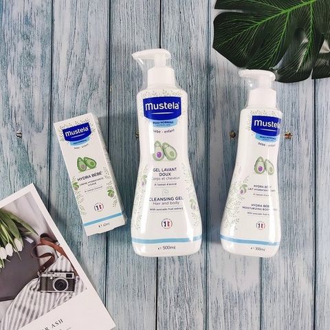 Sữa Tắm Gội Mustela Gentle 2in1 Dạng Gel 750ml - Sản Phẩm Chăm Sóc Da và Tóc Cho Bé, Xuất Xứ Pháp