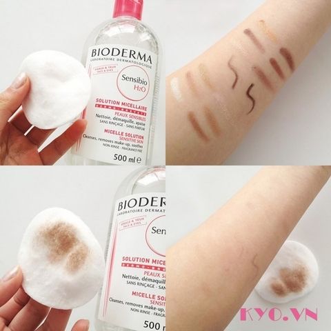 Nước Tẩy Trang Bioderma Crealine H2O 500ml - Dành cho Da Nhạy Cảm, Giúp Làm Sạch và Dưỡng Ẩm, Xuất Xứ Pháp Chính Hãng