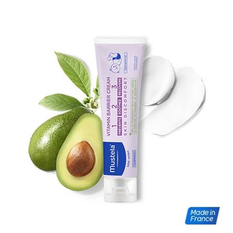 Kem Ngăn Ngừa Hăm Tã Mustela 123 Vitamin Barrier Cream 50ml - Giúp Làm Dịu Da Nhạy Cảm Cho Bé, Bảo Vệ Và Nuôi Dưỡng Da