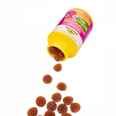 Viên Nhai Vitamin Tổng Hợp Nature’s Way Vita Gummies Multi + Vegies 60 Viên - Kẹo Dẻo Bổ Sung Dinh Dưỡng Cho Trẻ Em