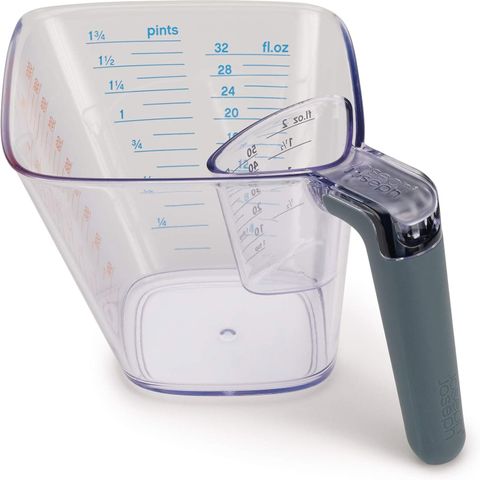 Bộ 2 Ca Đong Định Lượng Joseph Joseph 40109 - Thiết Kế Dễ Đọc Với Bình 50ml và 1L - Dụng Cụ Nhà Bếp Tiện Lợi