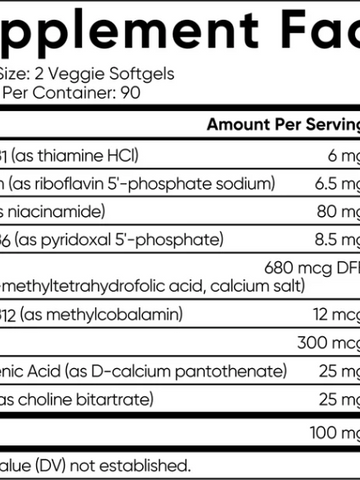 Viên Uống ADVANCED B-Complex Sport Research - Bổ Sung Vitamin B Tổng Hợp 180v, Tăng Cường Năng Lượng và Sức Khỏe Tinh Thần Mỹ