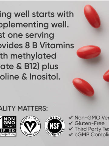 Viên Uống ADVANCED B-Complex Sport Research - Bổ Sung Vitamin B Tổng Hợp 180v, Tăng Cường Năng Lượng và Sức Khỏe Tinh Thần Mỹ