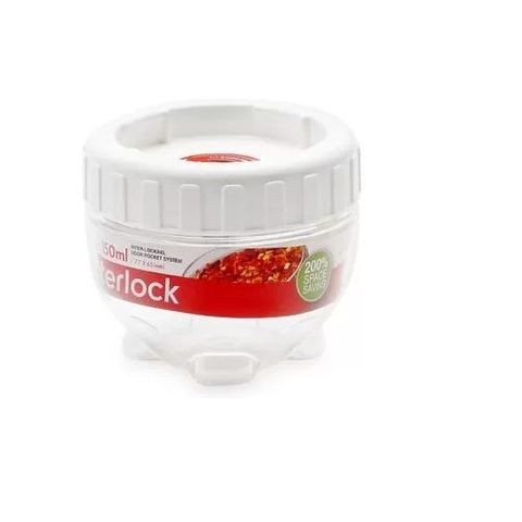 Hộp Bảo Quản Thực Phẩm Nhựa PET LocknLock INL201W 150Ml - Nắp Vặn Chắc Chắn, An Toàn Cho Thực Phẩm Tươi Sống và Gia Vị