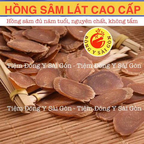 Hồng Sâm Hàn Quốc Thái Lát 100g - Sâm Nguyên Chất Giúp Tăng Cường Sức Khỏe, Hỗ Trợ Tiểu Đường Và Tim Mạch