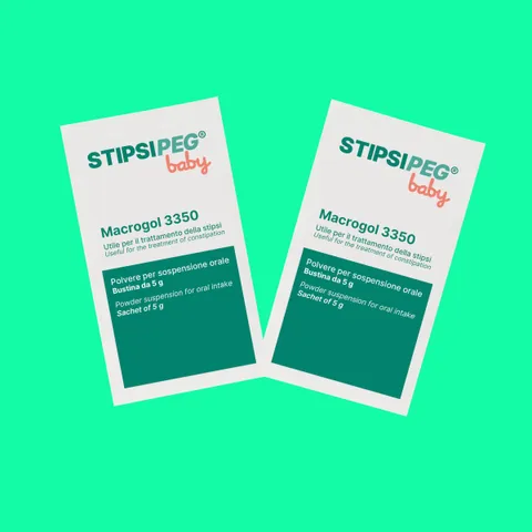 Bột nhuận tràng Stipsipeg Baby cho trẻ từ 6 tháng - Giúp giảm táo bón nhanh chóng, hộp 20 gói 5g, an toàn cho sức khỏe trẻ em