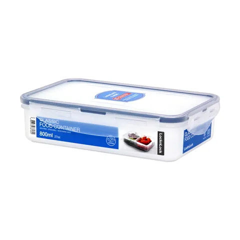 Hộp Bảo Quản LocknLock Classic 800ml có Chia Ngăn HPL816C - Thùng chứa thực phẩm tiện lợi, bền nhẹ, chống thấm nước 100%