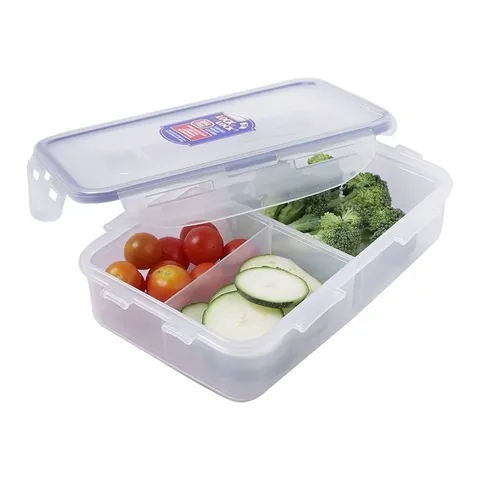 Hộp Bảo Quản LocknLock Classic 800ml có Chia Ngăn HPL816C - Thùng chứa thực phẩm tiện lợi, bền nhẹ, chống thấm nước 100%