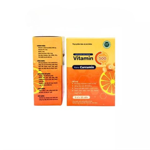 Combo Da Khỏe: Vitamin E Vivita.E & Vitamin C 500 Nano Curcumin - Bổ Sung Dưỡng Chất Chống Oxy Hóa & Tăng Cường Sáng Mịn Da