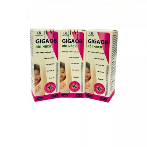 Xịt Khử Mùi GIGAOB 30ml - Giảm Tiết Mồ Hôi, Khử Mùi Hôi Hiệu Quả, Đem Lại Cảm Giác Khô Thoáng Suốt Ngày