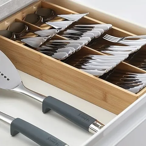 Khay Chia Ngăn Kéo Phân Loại Thìa Dĩa Joseph Joseph 851697 - Thiết Kế Bamboo Độc Đáo, Tối Ưu Không Gian, Chống Trượt, Dễ Sắp Xếp