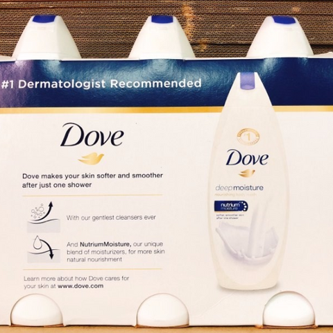 Set 3 Sữa Tắm Dove Deep Moisture 709ml – dưỡng ẩm da