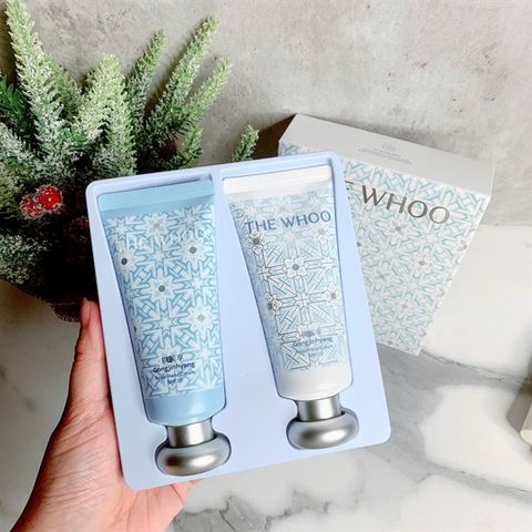 Set Kem Dưỡng Da Tay Whoo Noel 60ml x2 – Dưỡng Ẩm & Làm Mềm Da Tay Chuyên Sâu, Quà Tặng Lý Tưởng