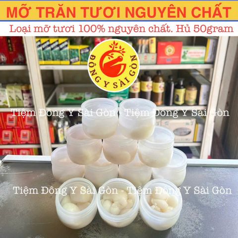 Mỡ Trăn Nguyên Chất 50g - Kem Trị Sẹo Tự Nhiên Giúp Làm Mềm Da, Chữa Bỏng, Vết Thương và Rạn Da cho Phụ Nữ Mang Thai