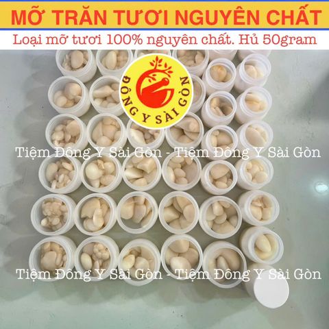 Mỡ Trăn Nguyên Chất 50g - Kem Trị Sẹo Tự Nhiên Giúp Làm Mềm Da, Chữa Bỏng, Vết Thương và Rạn Da cho Phụ Nữ Mang Thai