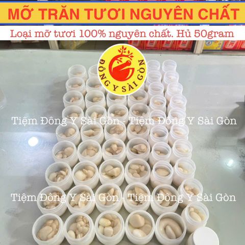 Mỡ Trăn Nguyên Chất 50g - Kem Trị Sẹo Tự Nhiên Giúp Làm Mềm Da, Chữa Bỏng, Vết Thương và Rạn Da cho Phụ Nữ Mang Thai