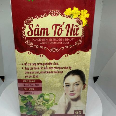 Viên Uống Sâm Tố Nữ - Hỗ Trợ Cân Bằng Nội Tiết, Cải Thiện Sức Khỏe Sinh Lý Nữ Giới, Làm Đẹp Da Từ Thực Phẩm Chức Năng Thiên Nhiên