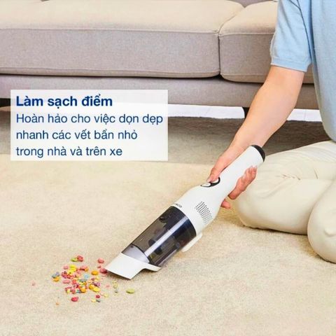 Máy hút bụi mini cầm tay không dây Tineco Go Mini – Hút ô tô, sofa, lông thú, bộ lọc HEPA 0.8kg