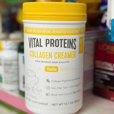 Vital Proteins Collagen Creamer Vanilla - Hỗ Trợ Da, Tóc, Móng và Khớp - Bột Kem Dinh Dưỡng Mỹ Chất lượng cao 10g Collagen Peptides