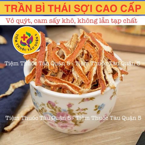 Bột Trần Bì Thái 100g - Thực Phẩm Khô Hỗ Trợ Ho, Đau Họng và Tiêu Hóa - Date Mới, Chất Lượng Cao