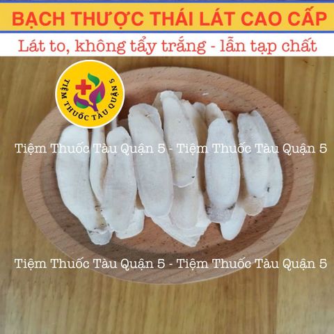 Bạch Thược Thái Phiến 100g - Thực Phẩm Khô Tự Nhiên, Không Chất Bảo Quản, Hỗ Trợ Tiêu Hóa và Giảm Đau Đầu