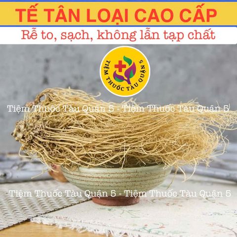Tế Tân Thượng Hạng 100g - Thực Phẩm Khô Giảm Đau Răng và Ho Hen, Dược Liệu Tự Nhiên, Date Mới, An Toàn Sức Khỏe