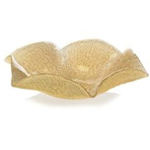 Đĩa IVV FOLIES CENTREPIECE 41cm - Đĩa trang trí cao cấp bằng pha lê - Quà tặng tinh tế từ Ý cho không gian sống sang trọng