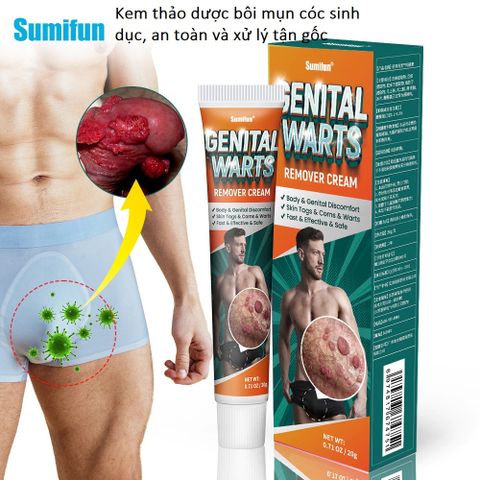 Kem Bôi Giảm Ngứa Vùng Kín SUMIFUN - Tinh Chất Thảo Mộc Hỗ Trợ Chăm Sóc Nấm, Mụn Sinh Dục, Sùi Mào Gà, 50g
