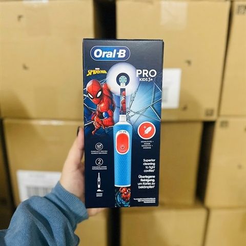Bàn Chải Điện Oral-B Cho Trẻ Em - Sạch Răng Miệng Tự Tin Hơn, Thiết Kế Màu Sắc Sinh Động, Bảo Vệ Nướu, Dễ Sử Dụng