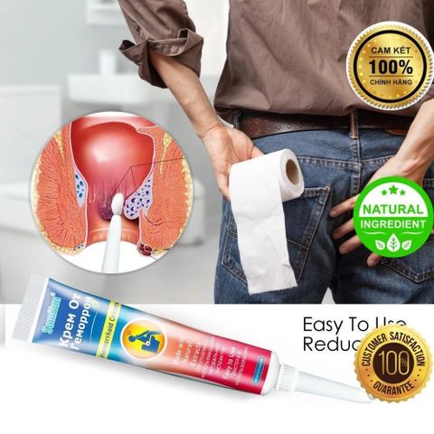Kem Bôi Trĩ Nga - Hỗ Trợ Giảm Đau Rát, Ngứa Khu Vực Hậu Môn - Chữa Trĩ Nội, Ngoại, Thành Phần Tự Nhiên An Toàn, Hiệu Quả