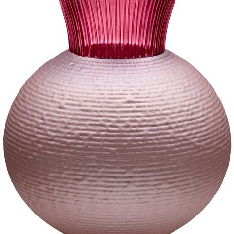 Lọ hoa IVV Ophelia Fuchsia 25cm - Đồ trang trí tiệc tinh tế, hoàn hảo cho bàn khách, văn phòng và làm quà tặng.
