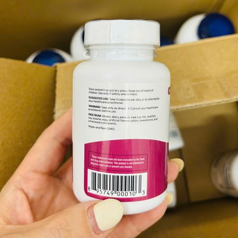 Hỗ trợ sinh sản nữ FertileCM For Women USA 90 viên