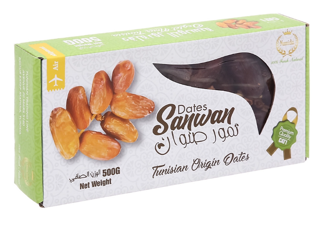 Chà Là Nguyên Cành Dates Sanwan 500g – ngọt tự nhiên 486460