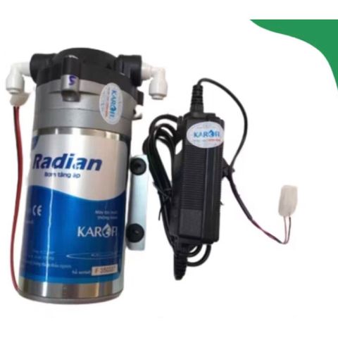 Bơm Tăng Áp KAROFI Radian 24V Chính Hãng - Dùng Cho Máy Lọc Nước RO Karofi, Kangaroo, Aqua, Mutosi