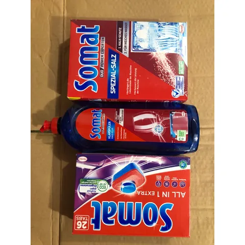 [COMBO] 3 Sản Phẩm SOMAT [ HỘP 26 VIÊN - BÓNG 750ML - MUỐI 1,2KG ] - Hàng chính hãng