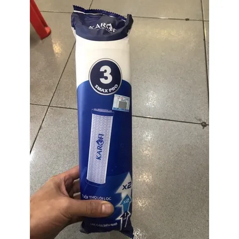 Lõi Lọc Thô Karofi Smax Pro 3 - Lọc Nước RO Chính Hãng, Hiệu Suất Cao, Tuổi Thọ Gấp Đôi, Thay Thế Mỗi 12 Tháng