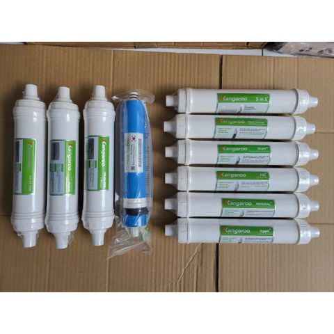Lõi Lọc Đúc Kangaroo Hydrogen Chính Hãng Dùng Cho Máy Nóng Lạnh Model KG100HK - Giải Pháp Nước Sạch và Tinh Khiết