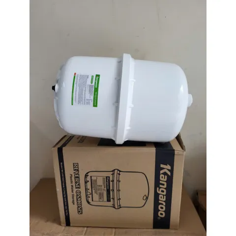 Bình Áp Nhựa 3.5G KANGAROO Chính Hãng - Phụ Kiện Máy Lọc Nước RO, Dung Tích 8L, Kèm Van Bình Áp